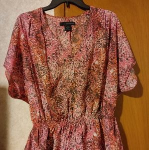 Cool Retro Calvin Klein Blouse - sz L